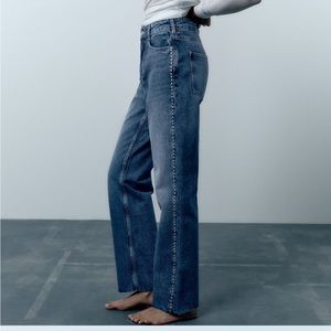 High rise Z1975 straight leg jeans